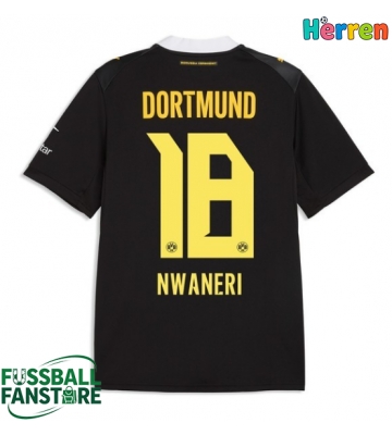 Borussia Dortmund Ethan Nwaneri #18 Replik Auswärtstrikot 2026-27 Kurzarm